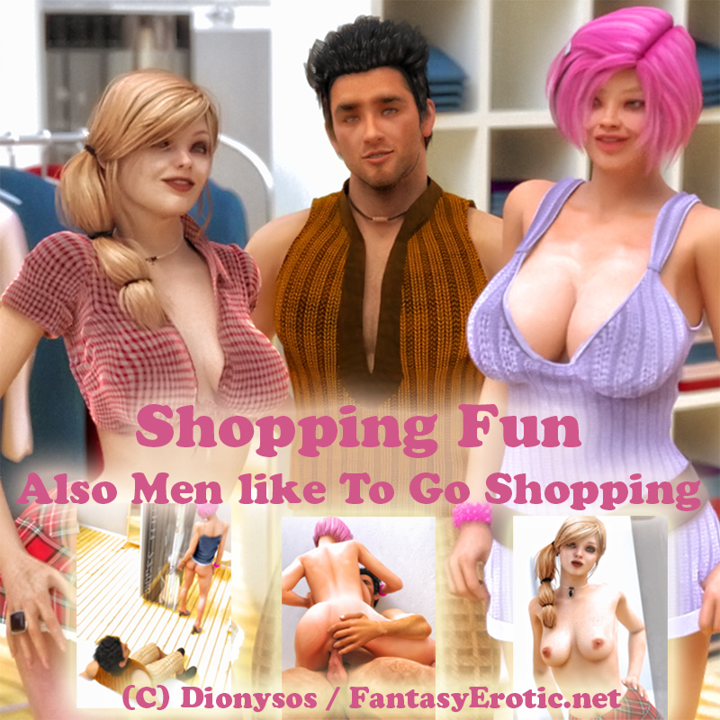 FantasyErotic's Shopping Fun